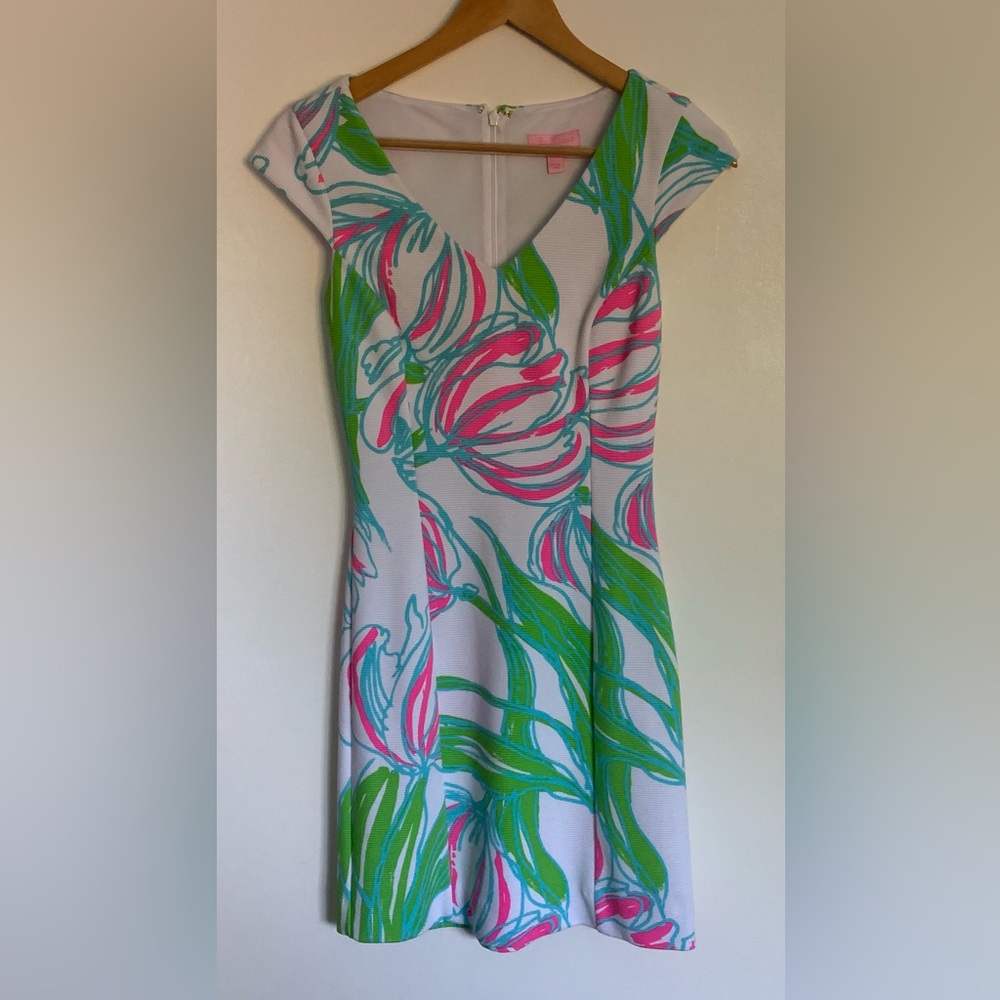 Lilly Pulitzer NWOT Desiree Dress in Ring the Bellboy size XS
